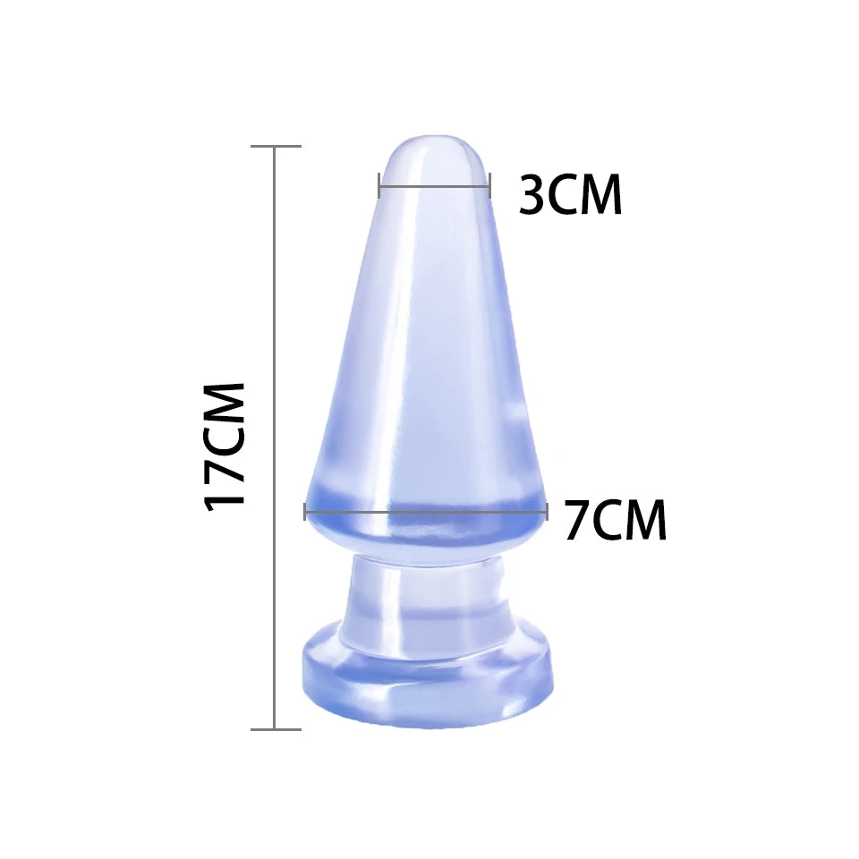 ROUGH BEAST Anal Dildos for womans mens prostate massager and Anus Soft Skin Huge butt plug Sex Toys for Women Masturbation