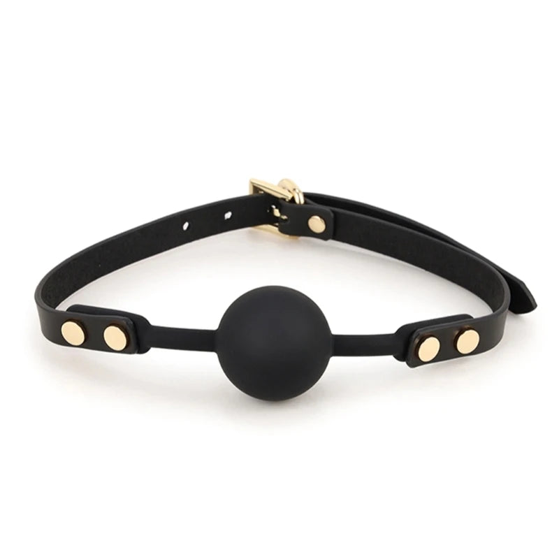 Adult Bed Game Set Safety Pu Leather Womens Mens Comfortable Bondage Romance BDSM Sexx Long Chain Mouth Ball