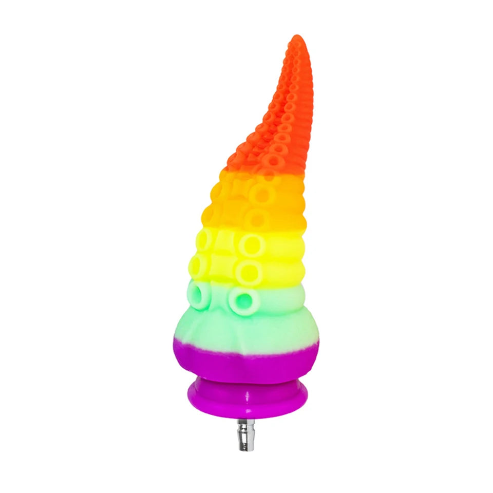 ROUGH BEAST Sex Machine Dildo Attachment Octopus Tentacles Alien Anal Plug Silicone Soft Adult Female Vestibular Erotic Sex Toy
