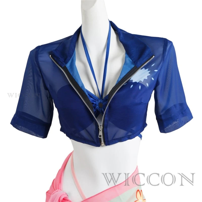 Anime Nico Robin Cosplay Costume Sexy Dresses Swimsuit Uniform Suit Glasses Wig Halloween Carnival Party Role Play  Women Set