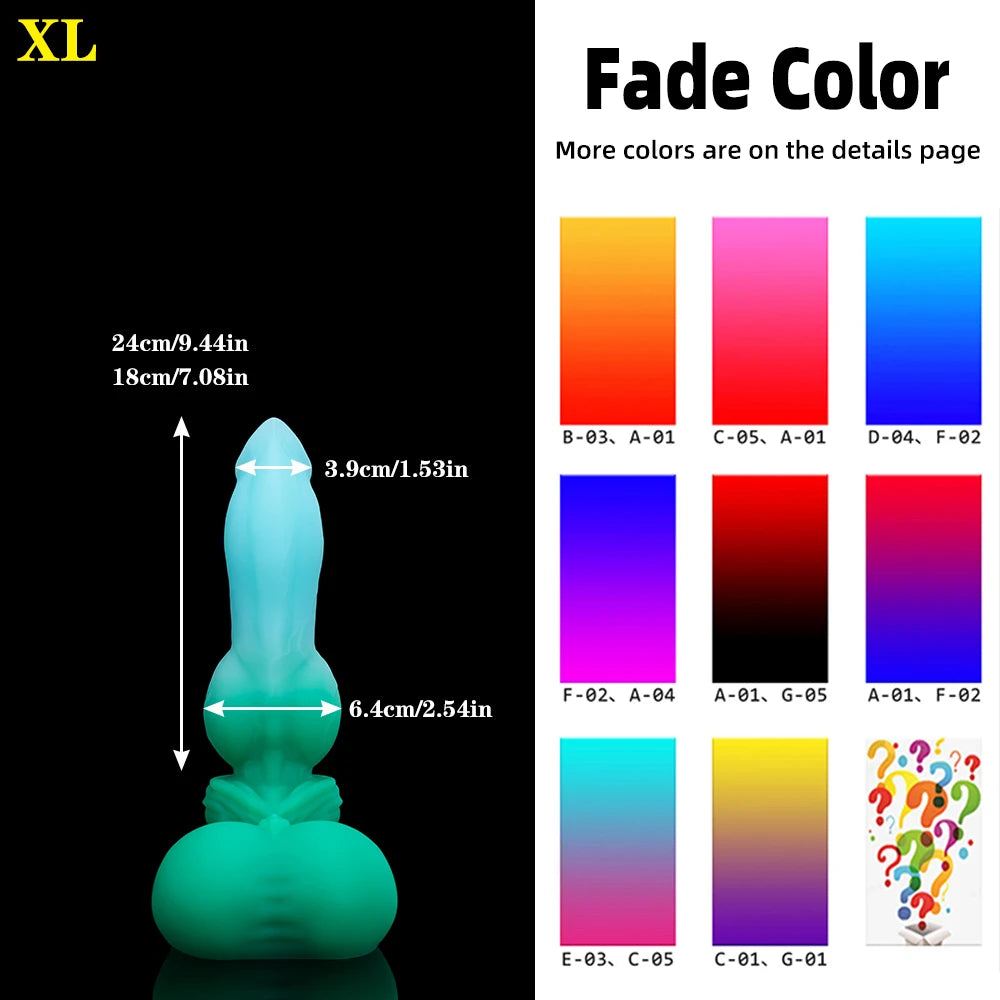 GRAEMEN Giant Knot relic Silicone S-XL 14.9 IN