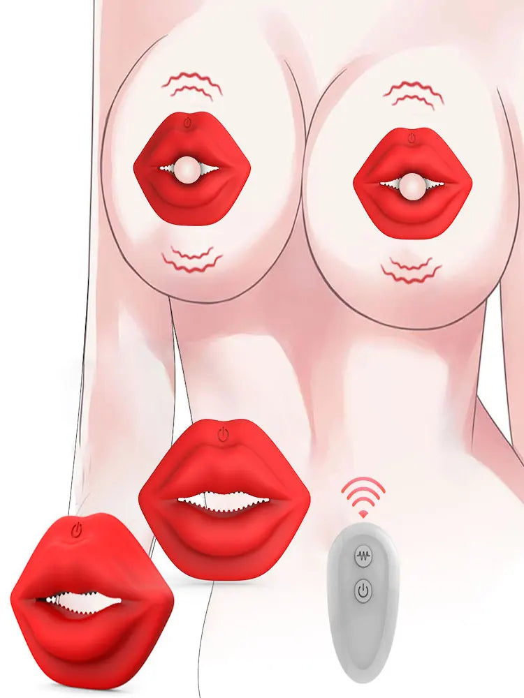 Nipple sex toy, invisible vibrator - remote control , 9 vibration modes, BDSM adult sexy toy for Women Couples Pleasure