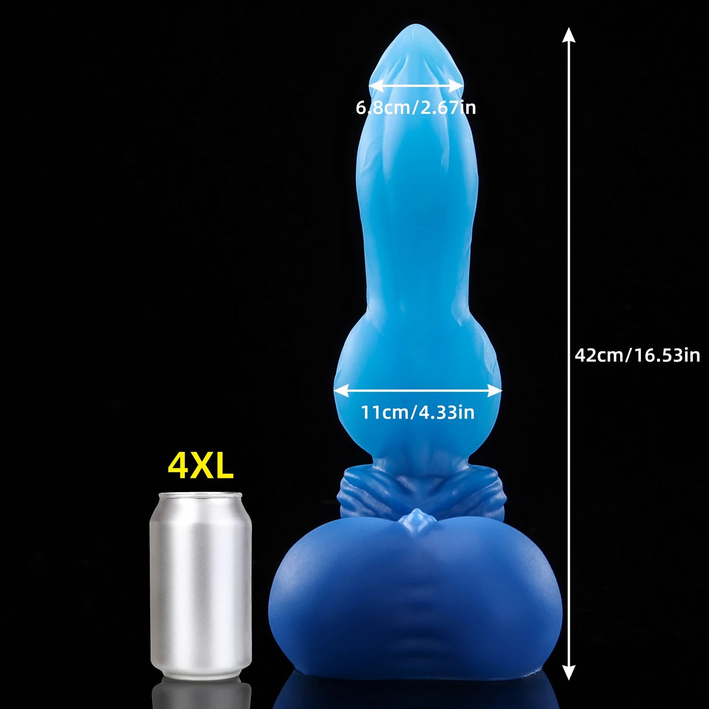 GRAEMEN Giant Knot relic Silicone S-XL 14.9 IN
