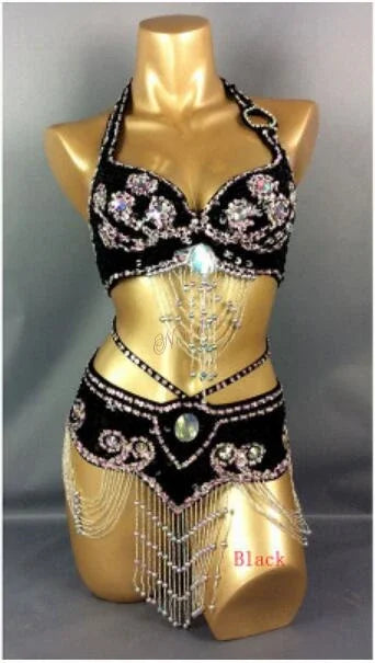 Crystal Beads Tassel Fringe Sequin set