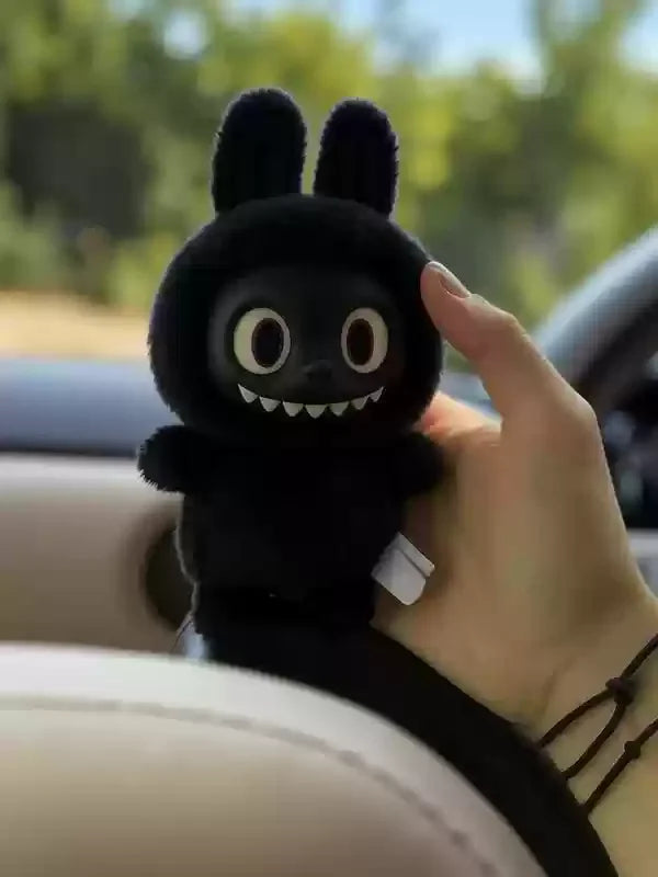 Black Vinyl Doll Kawaii African Version Black Cute Plush Toy Personalized Decorations Soft Cuddly Stuffed Animals Memorial Gifts