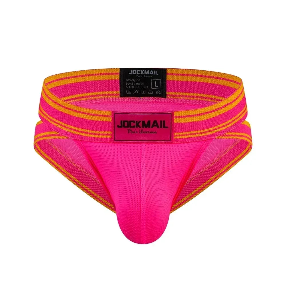 Men Underwear Briefs Underpants Nylon Mesh Quick Dry Men's Briefs Bikini Slip Men's Jockstrap Briefs or As Swim Swimwear Shorts
