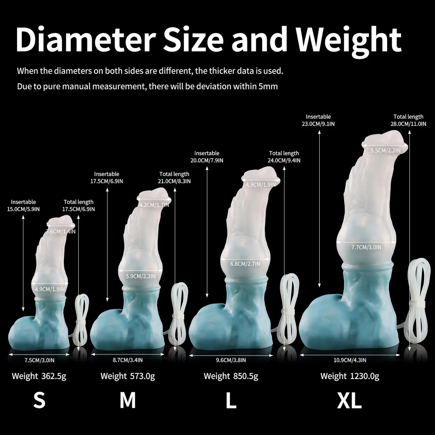 Nothosaur FAXI + TUBE Soft Dildo Tube for Couples Real Feeling Silicone Vibrating Adult Toy for Men Women
