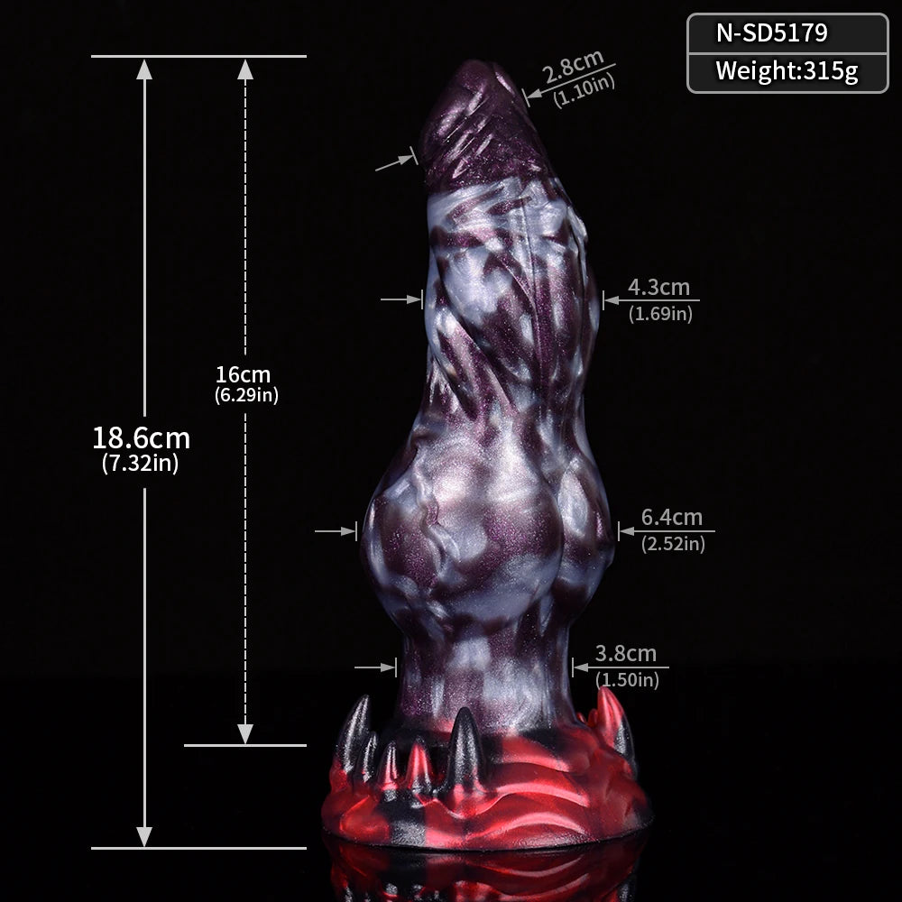 ASHBURN Realistic BEAST  Huge Knot s