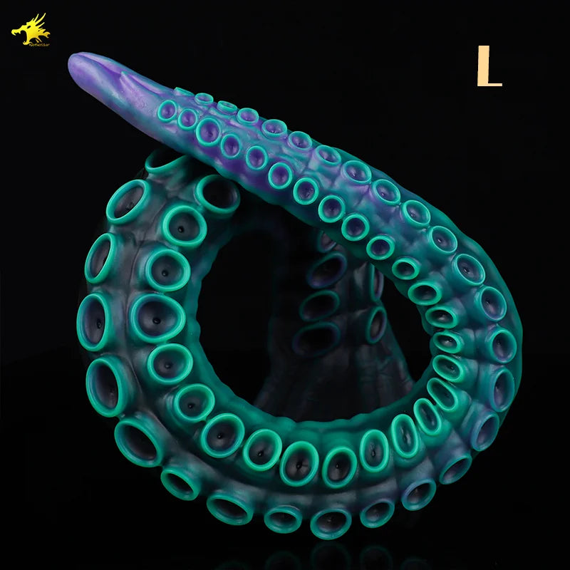 Tentacle Dildo Color Silicone Toys Realistic Octopus Fake Penis Adult Fantasy Dildo Holder Masturbation Sex Toys