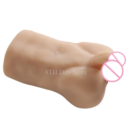 Adult Goods Men Masturbation Doll Toy Gay Sex For Man 18+ Male Torso Realistic Ass With Dildo Anal Pocket Pussy Male Masturbator