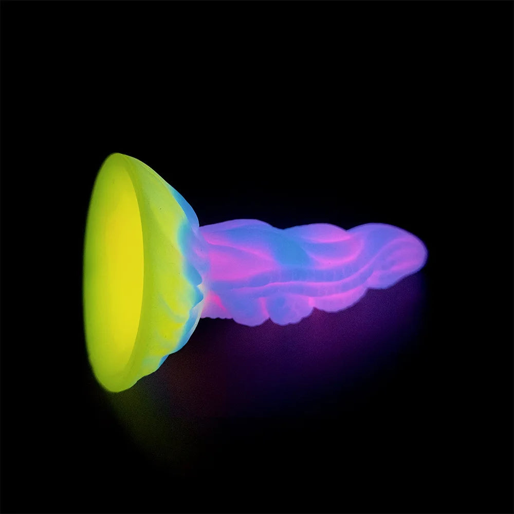 ASHBURN Big Monster Dildo Alien Design – Soft Silicone Dildo with Suction Cup
