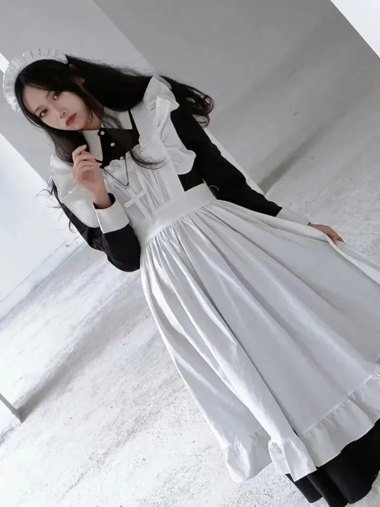 Nun Anime JK Cosplay Costumes Japanese Student Outfit Sister Uniform Crotchless Women Night Role Play Temptation Apparel