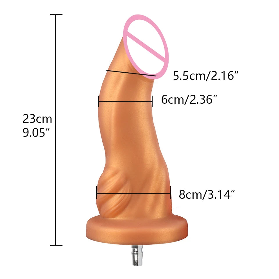 ROUGH BEAST Silicone Dildo Attachment for Vac-U-Lock Sex Machine Soft Anal Plug Accessories Masturbation Machine Sex Toy Product