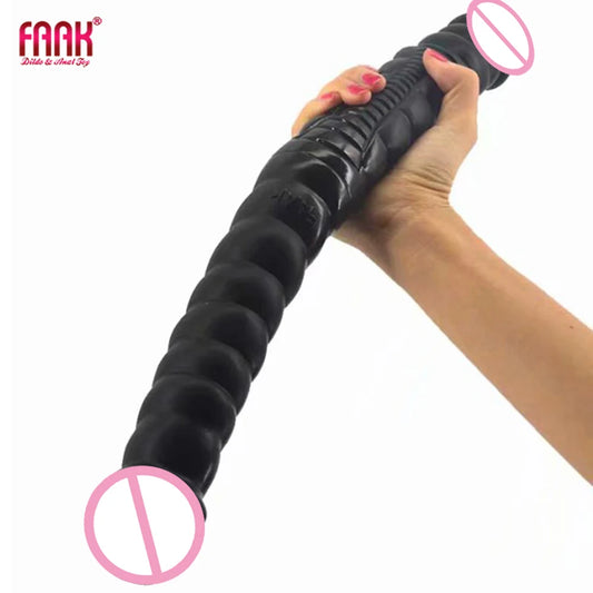 VOID THREAD – 16.5” Spiral Double Dildo