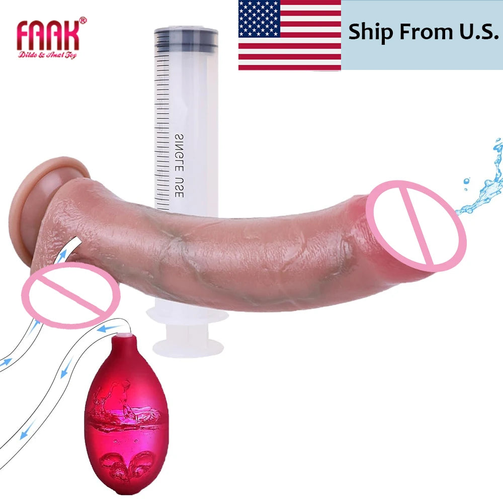 ASHBURN BLOODLINE RITE – Suction Squirting Dildo with Foreskin Detail