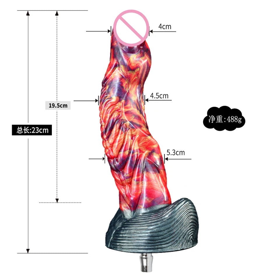 ASHBURN ALIEN AND BEAST RELICS Vac-U-Lock Sex Machine ATTACHMENTS