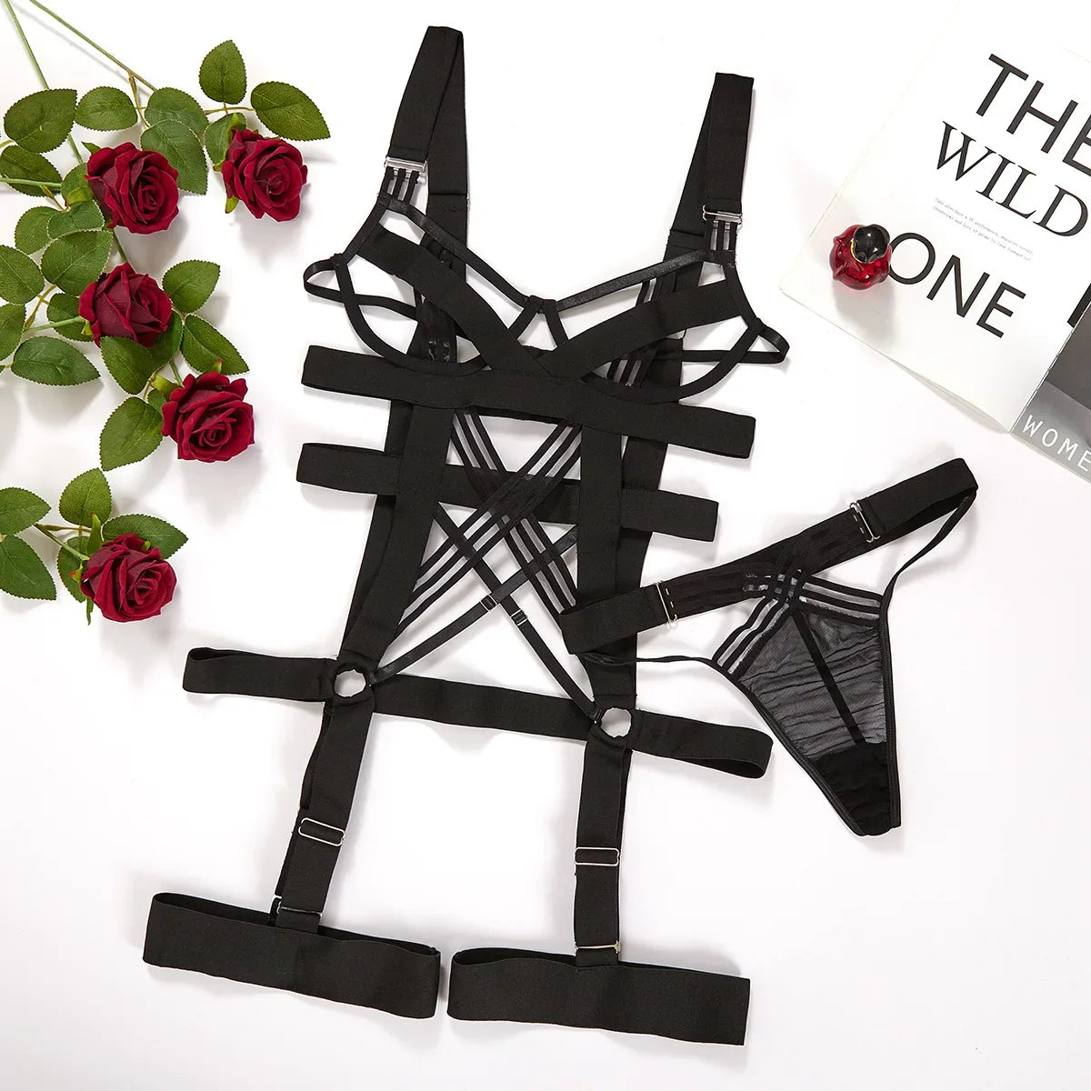 Sexy Suit New in Women's Underwear for Women Without Censorship Romantic Bilizna Sexy Lingerie Super Hot Tight G-string Whole Vs