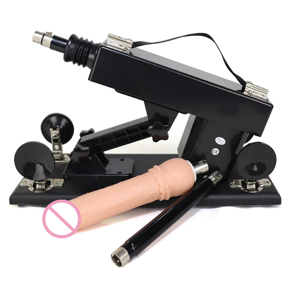 FREDORCH Sex machines for woman Automatic Masturbation Pumping Gun 3XLR sex machines for adults With  Dildo sex toys sex machine