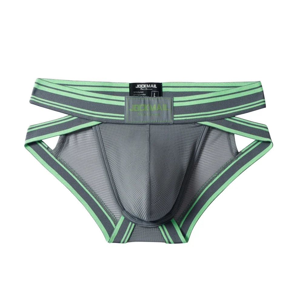 Men Underwear Briefs Underpants Nylon Mesh Quick Dry Men's Briefs Bikini Slip Men's Jockstrap Briefs or As Swim Swimwear Shorts