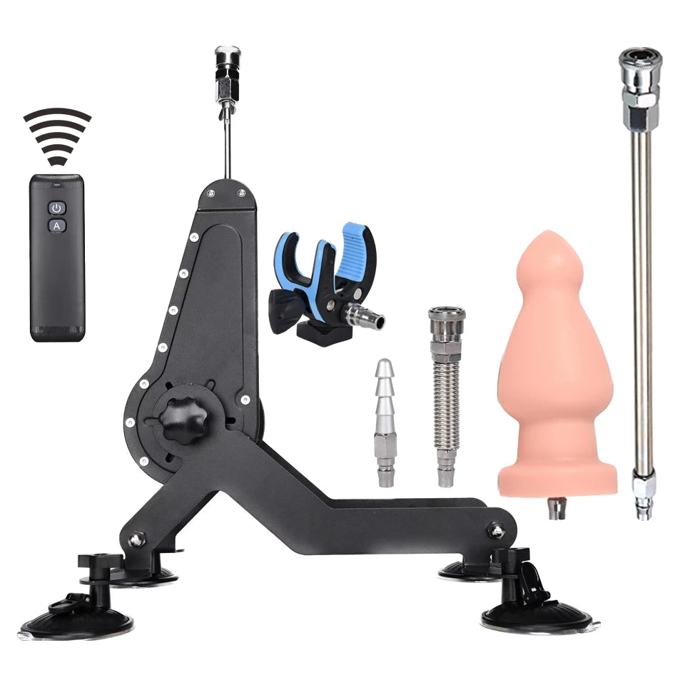 ROUGH BEAST Sex Machine for Women and Men with Dildo Accessories 72W Power Masturbation Machine Telescopic Sex Toys