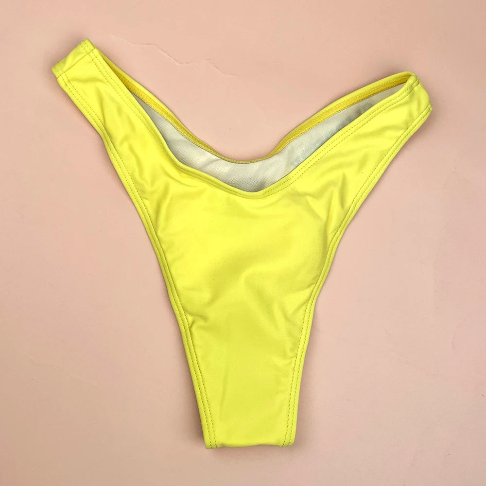 Gothic Bikini 2025 Women Skeleton Tube Top Bra Triangle Bottoms Swimsuit Split Bathing Suit Underwear Y2K Bikinis Swimwear