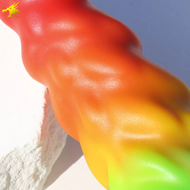 Huge Dildos Unicorn horns Thrusting Dragon Dildo Big Realistic Penis Woman Masturbator Suction Cup Didlo Sexy Toys Adult Suplies