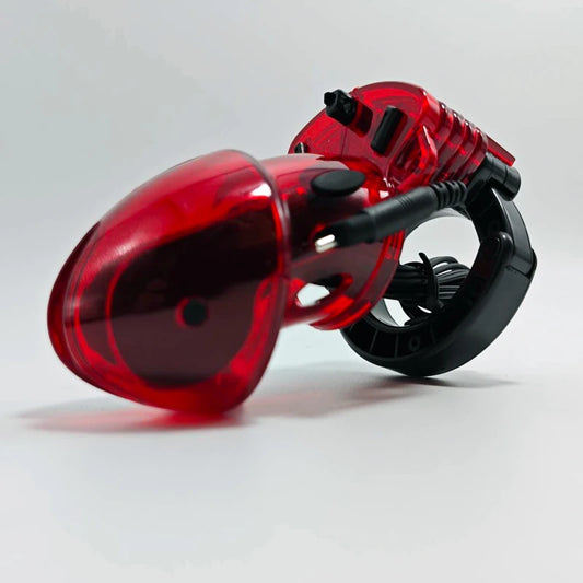 E stim Toys for Men,BDSM Electro Shocker Shock CB6000 Chastity Cock Cage,Electric Sex Penis Ring,Electrostimulation Cock Ring