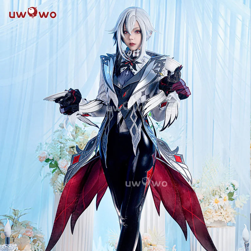 IN STOCK UWOWO Exclusive Genshin Impact arlecchino Cosplay Costume Game Outfit Halloween Costumes