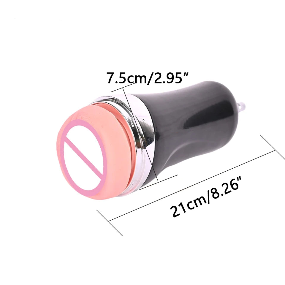 ROUGH BEAST Vac-U-Lock Sex Machine Metal Accessories for Automatic Quick PlugInMasturbation Machine Women and Man Sex Toy Adapter
