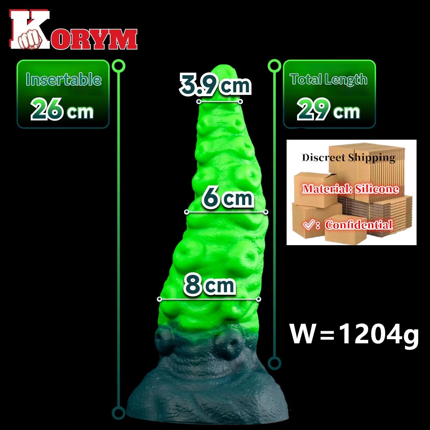18 Huge Alien Tentacle Butt Plug Fantasy Anal Dildo Rear Stimulator Adult G-spot Sex Toys Waterproof Silicone Strong suction cup