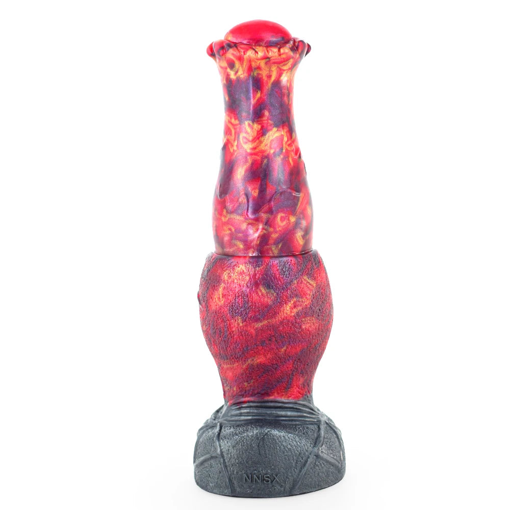 ASHBURN  Alien STALLION Dildo with Suction Cup Knot Flower Head Prostate Stimulator Cock Buttplug Sexy Shop Toy for Women Men Foreplay