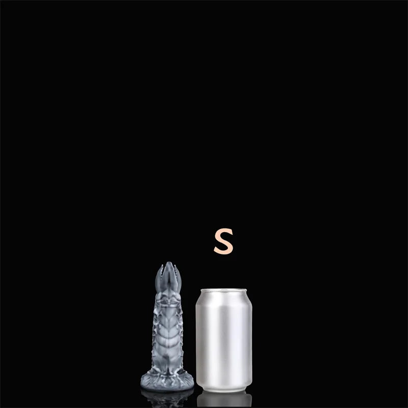 Ovipositor Dildo Anal Sex Toy FOR Women Enlarger Buttplug Masturbation Cup Lay Eggs Silicone Plug
