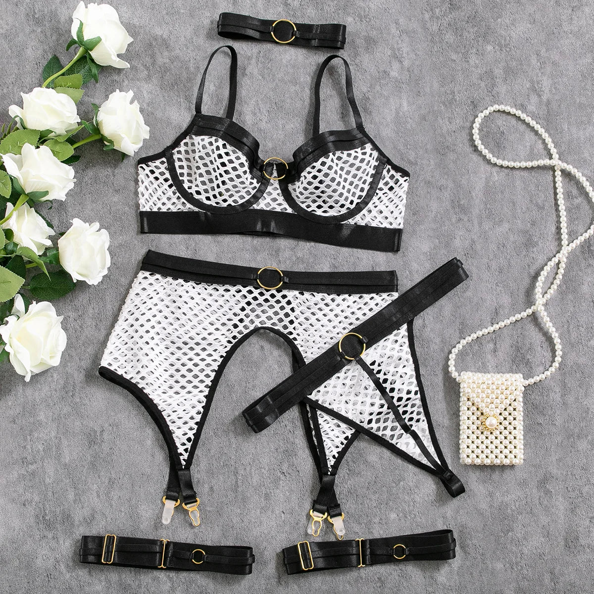 Lingeries for Woman Set Sexy Set Womens Bra Women's Sexys Lingerie for Ladies Large Bras and Underwear Thong Lingiere Sets Wear