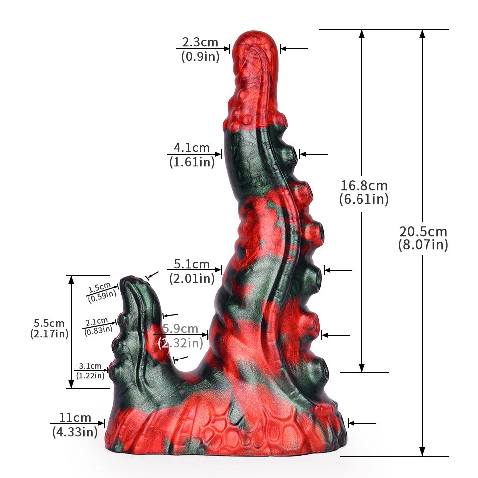 ROUGH BEAST Colorful Dildo for Quick Plug/Vac-u-lock Sex Machine Silicone Dildo Anal Plug Adult SM Game for Women and Men