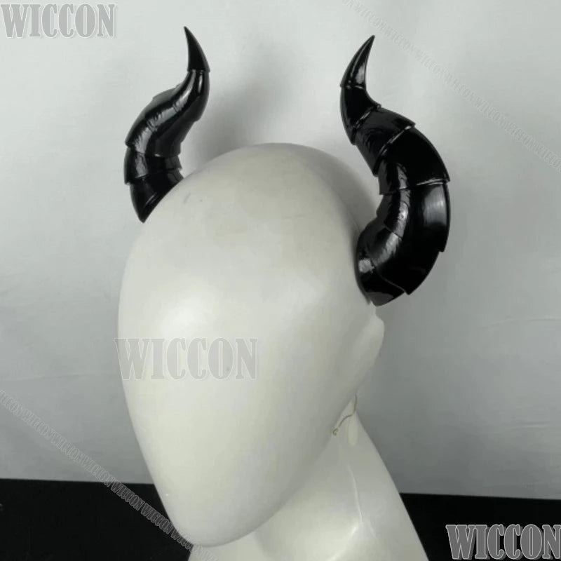 Beast Furry Head Horns Devil Corner Dark Lolita Hair Accessories Spicy Girl Furry Cosplay Holloween Women Men Gifts Customized