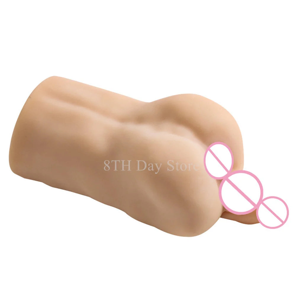 Adult Goods Men Masturbation Doll Toy Gay Sex For Man 18+ Male Torso Realistic Ass With Dildo Anal Pocket Pussy Male Masturbator
