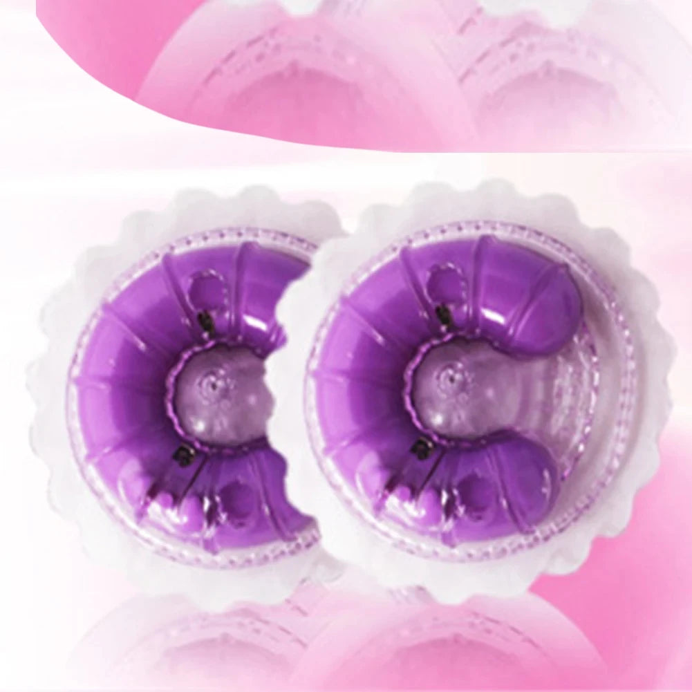Female Nipple Clamp Vibrator BDSM Sex Toys Breast Massage Vibration Powerful Stimulator Breast Masturbator Sexy Adult Products