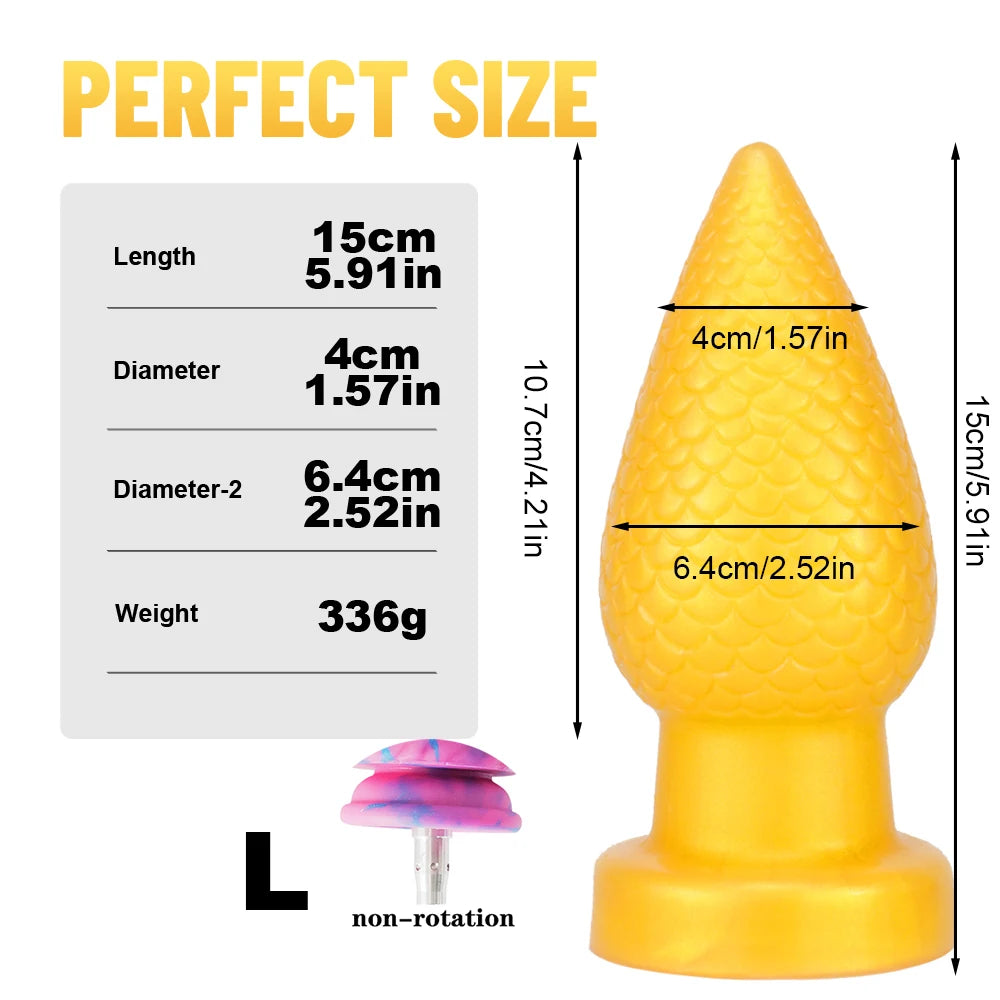 ASHBURN Silicone for Vac-u-Lock Machine VARIETY OF MONSTER SILICONE ATTACHMENTS
