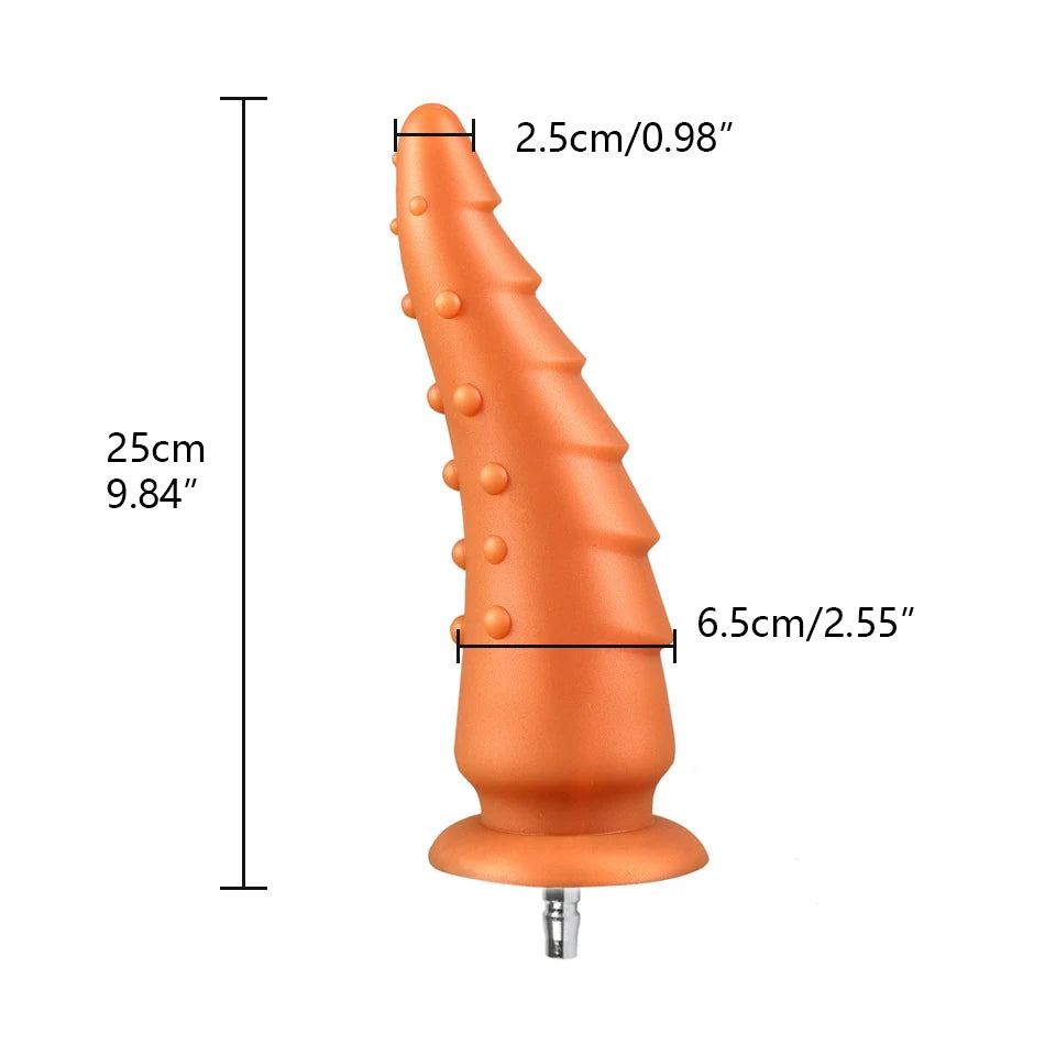 ROUGH BEAST Sex Machine Dildo Attachment for Vac-U-Lock Masturbation Machine Silicone Anal Plug Stimulation Erotic Adult Product