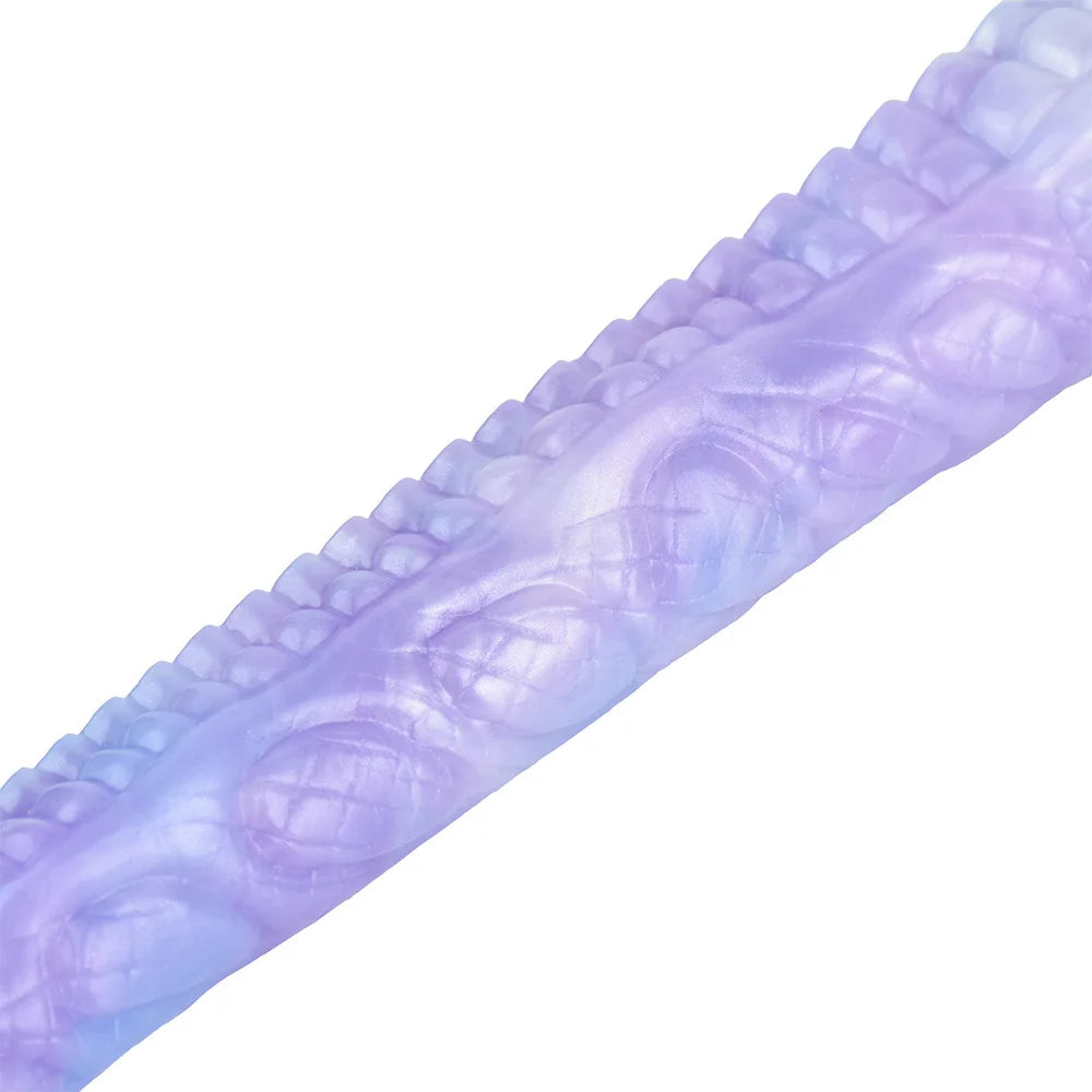 ASHBURN S-XXL 25IN Super Long Tentacle Dildo with Sucker for Deep Penetration WORKS WITH STRAPON