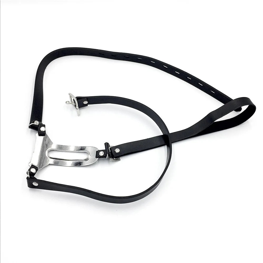 Invisible Adjustable Female Leather Chastity Belt Chastity Lock Anti-masturbation Anti-cheating Fit Waist60-90cm BDSM Couple Sex