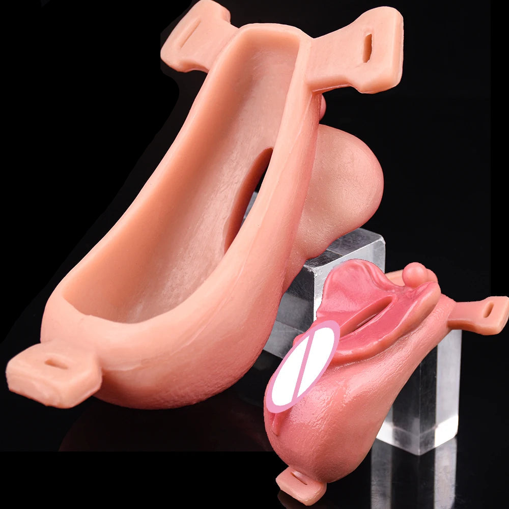 ASHBURN Wireless Control Silicone Vibrating Wearable Sex Grinders Strapon Realistic Vagina Dildos Underwear Pad Anal Clit Massage