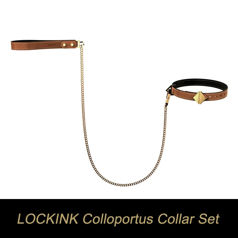LOCKINK BDSM Harness Bondage Gear Toy Woman Handcuffs Botage Harness Kit Leg Splitter Couples Games Collar Sex Bondage Supplies
