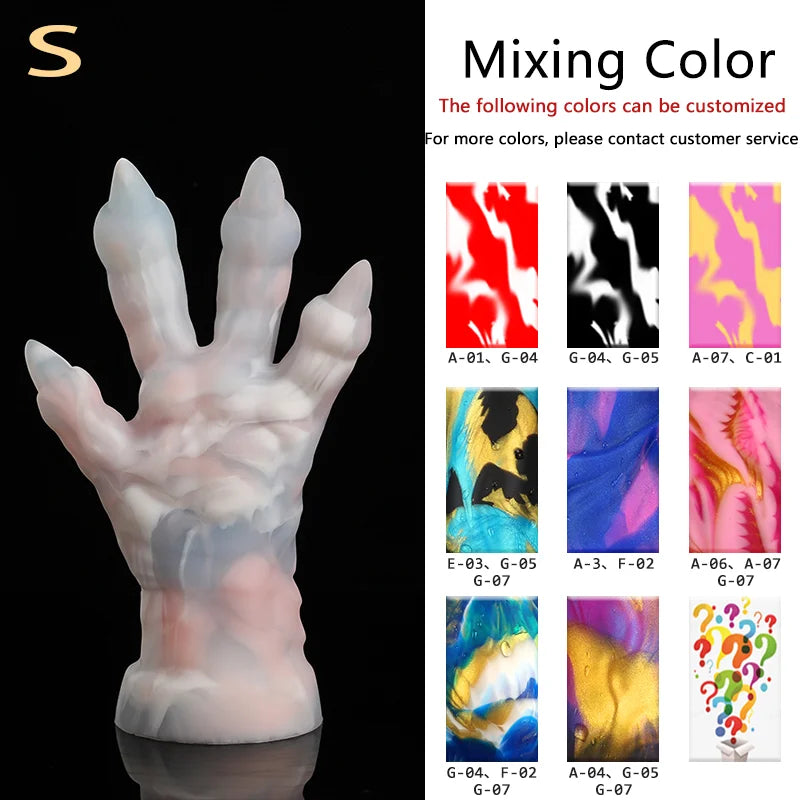 Fantasy Dragon Claw monster Toys Silicone