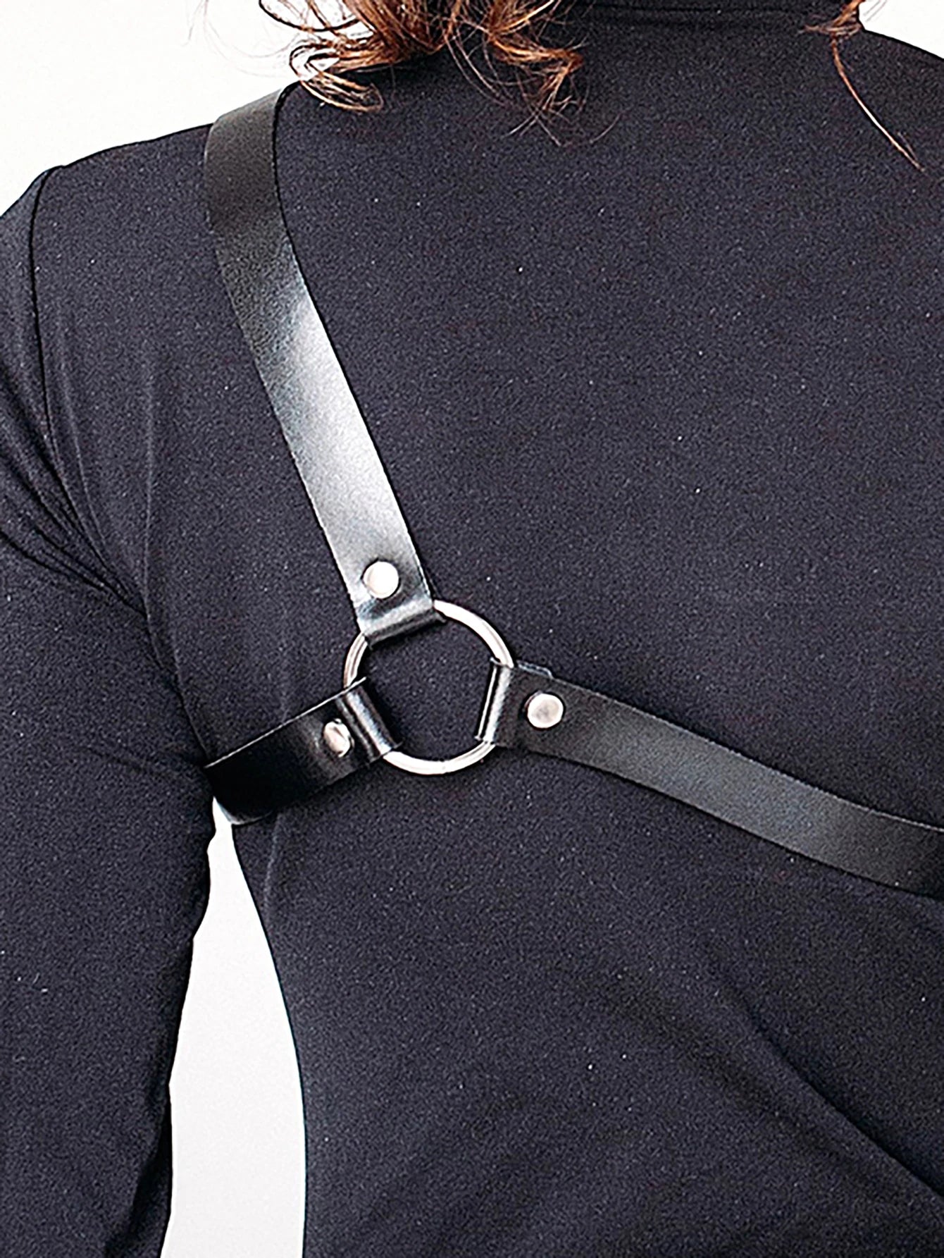 Women Fashion Harness Belt Chest Harness Corset Leather Lingerie Bondage Lingerie Goth Fetish Clothing Harness Women Accessorie