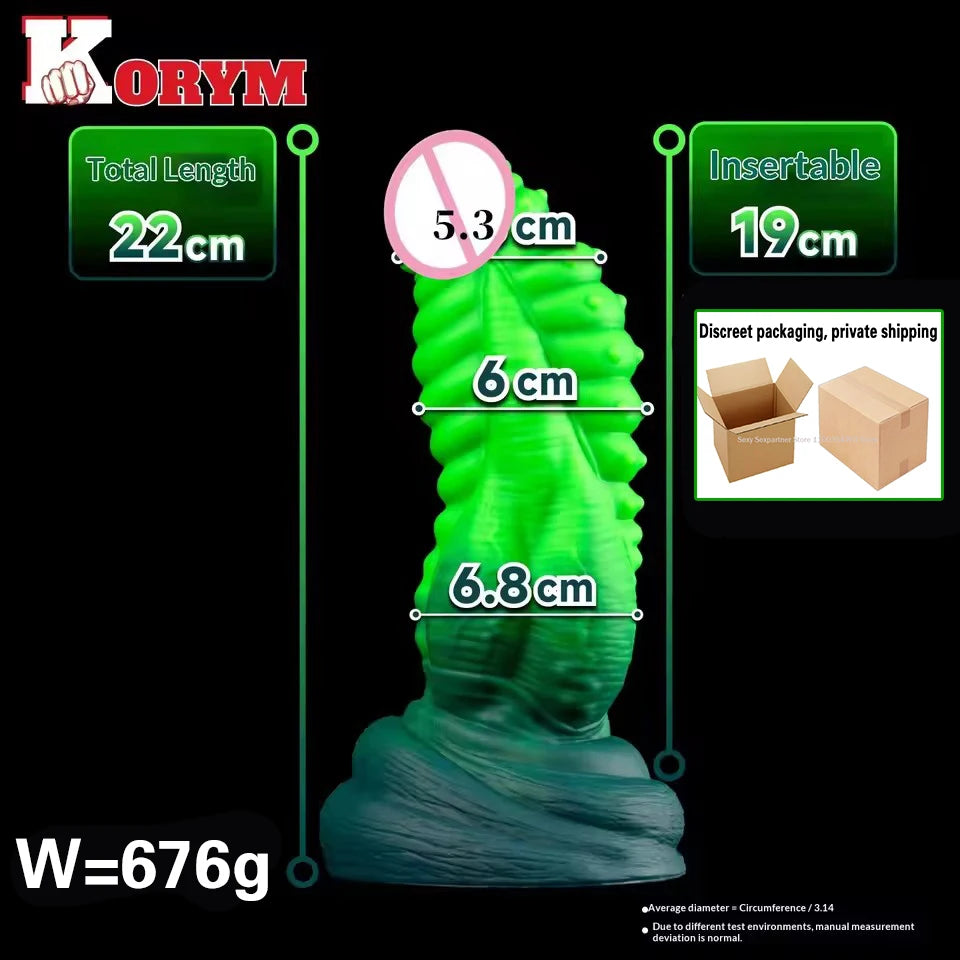 NEW Silicone Fantasy Anal Dildo Huge Alien Tentacle Anal Plug Stimulator Butt Plug Adult Sex Toys Strong Suction Cup Ass Plug 18