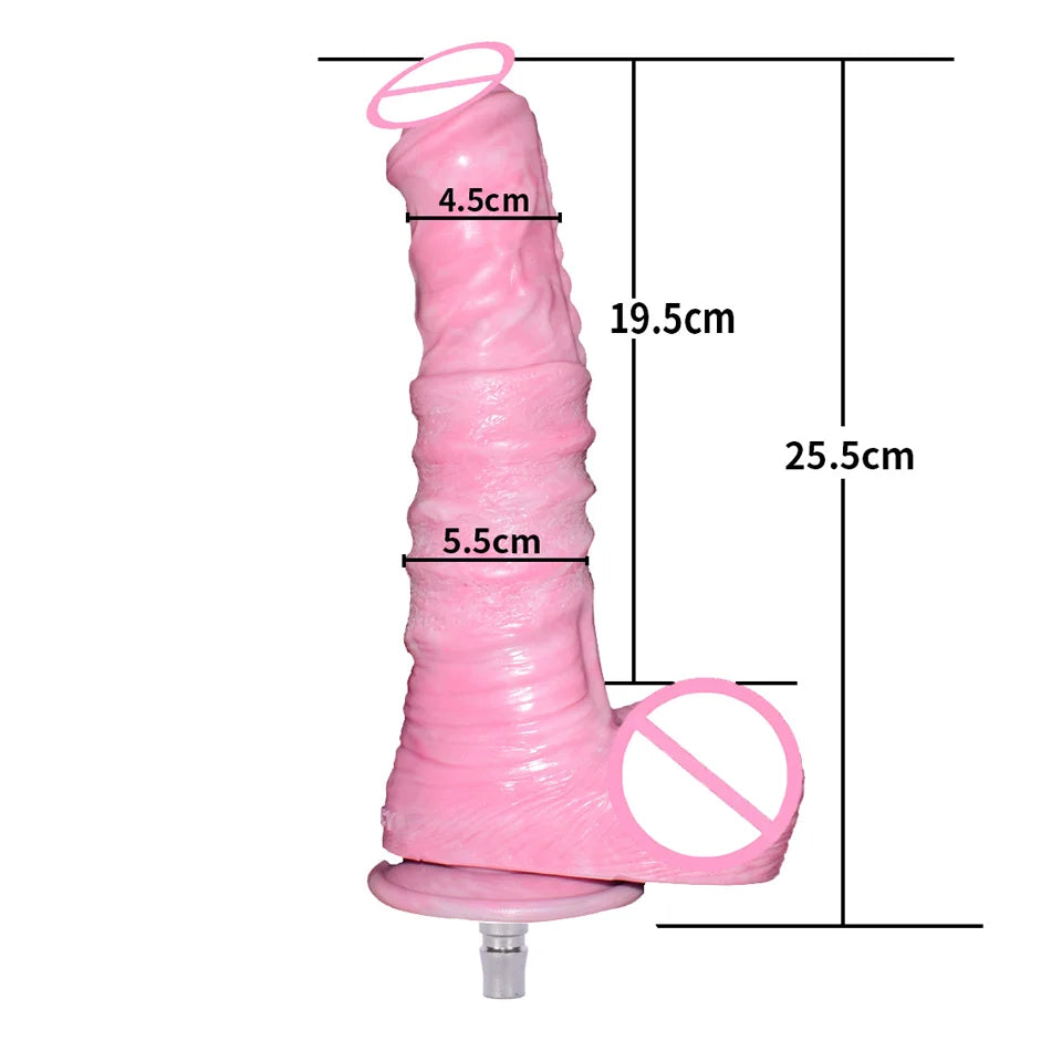 ROUGH BEAST Pink Silicone Dildos for Women Vac u Lock Sex Machine Attachment Male and Female Anal Plug Masturbation Accessories