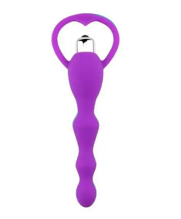 Vibrating Anal Plug Prostate Massage Soft Anal Beads Vibrator Sex Toys For Couples Butt Plug Silicone Adult Products