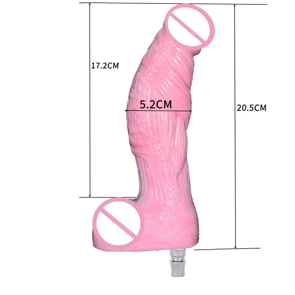 ROUGH BEAST Pink Silicone Dildos for Women Vac u Lock Sex Machine Attachment Male and Female Anal Plug Masturbation Accessories
