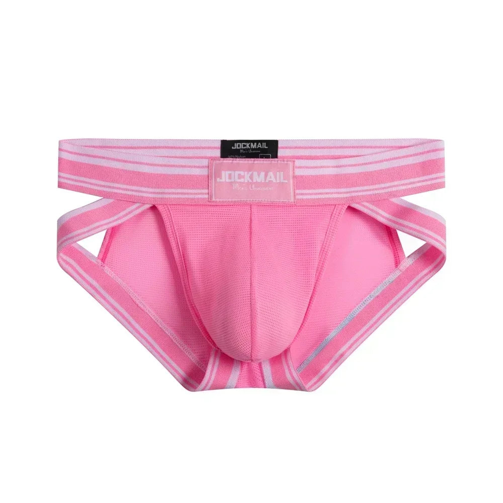 Men Underwear Briefs Underpants Nylon Mesh Quick Dry Men's Briefs Bikini Slip Men's Jockstrap Briefs or As Swim Swimwear Shorts